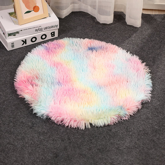 Cama Redonda Acogedora para Mascotas con Manta Térmica - Image 11