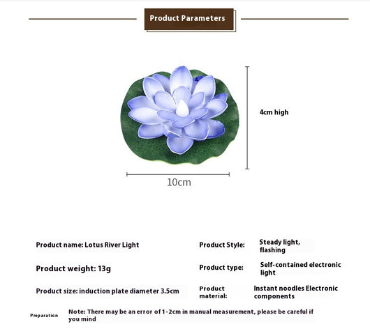 Lámpara Nocturna LED Flotante con Loto Acuático e Inducción por Movimiento - Image 22
