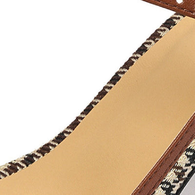 Sandalias Elegantes de Punta Cuadrada con Abertura Frontal - Image 14