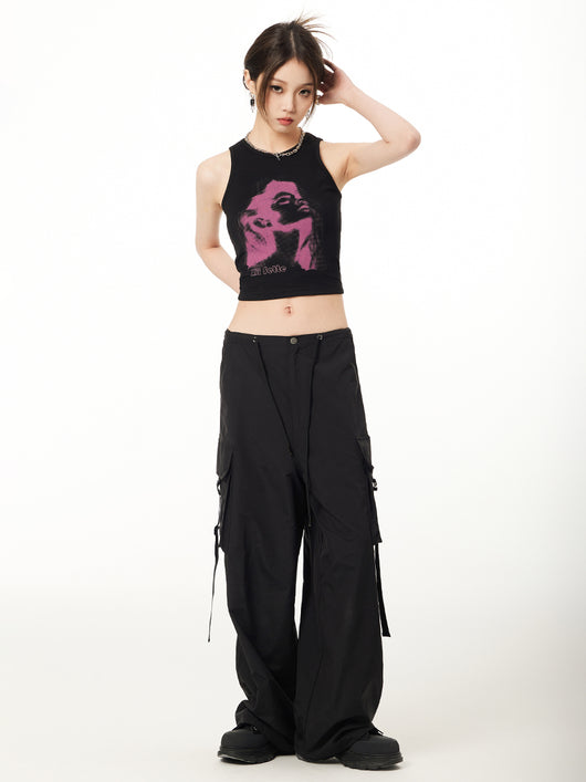 Blusa Estampada Ajustada de Punto para Mujer - Image 4