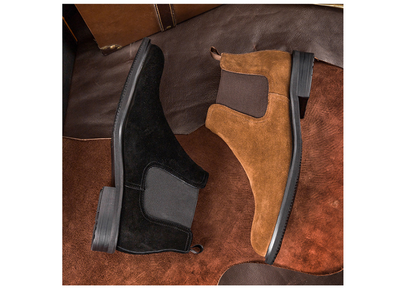 Botas Casuales para Hombre con Suela Clara y Forro de Cachemira - Image 12