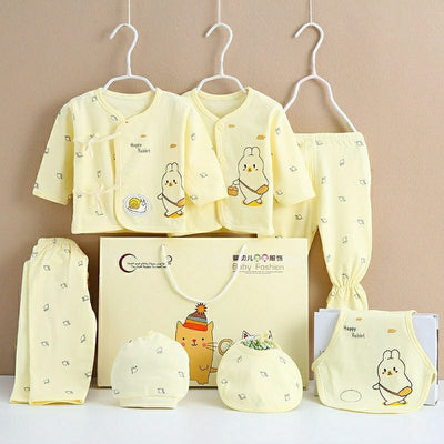 Set de Ropa de Algodón Puro para Bebé - Colección Primavera Verano - Image 9