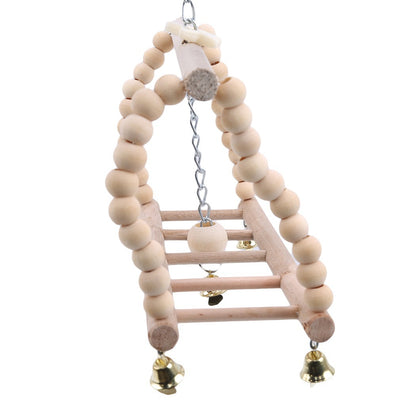 Hamaca para Pájaros con Columpio Creativo, Escalera y Juguetes de Enriquecimiento - Image 3