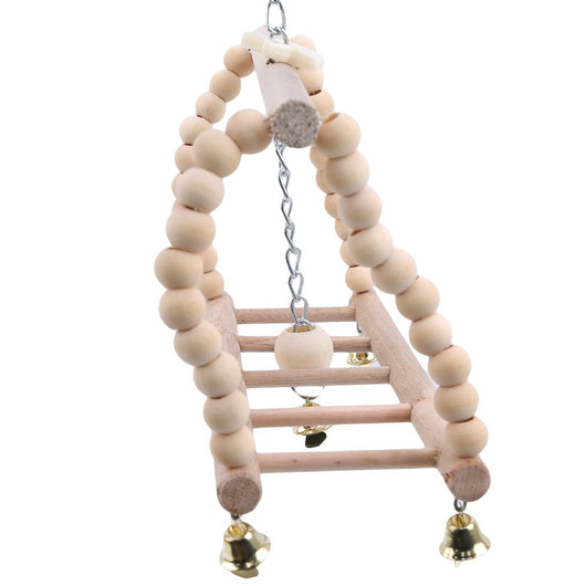 Hamaca para Pájaros con Columpio Creativo, Escalera y Juguetes de Enriquecimiento - Image 3