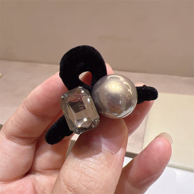 Mini Pinza para Cabello de Alta Gama con Perla Negra - Image 6