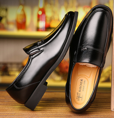 Zapatos de Cuero Casuales para Hombre - Resistentes y Profesionales - Image 9