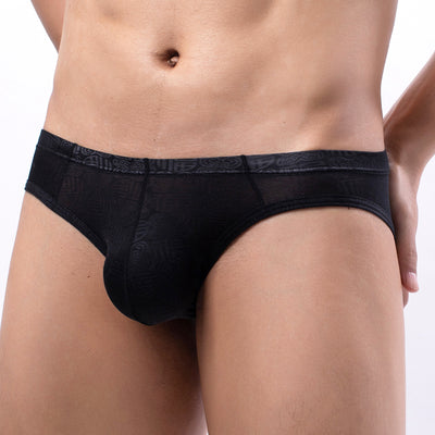 Calzoncillos Boxer Hombre Seda Hielo Diseño Jacquard Sexy - Image 7