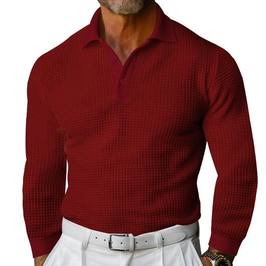 Camisa Casual de Vacaciones con Solapa y Manga Larga - Image 24