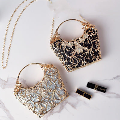 Bolso de Fiesta Calado Brillante para Banquete - Image 12