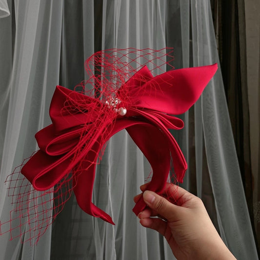 Diadema Satinada para Novia - Complemento Elegante para Boda