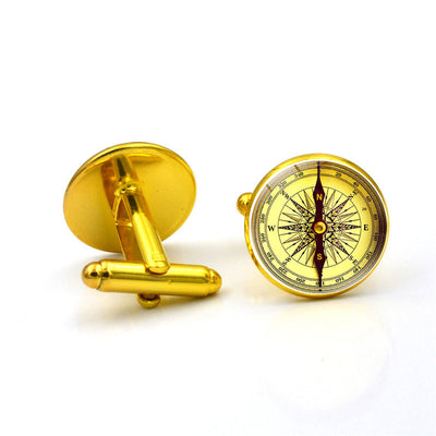 Gemelos Brújula de Tiempo en Metal Precioso - Image 12
