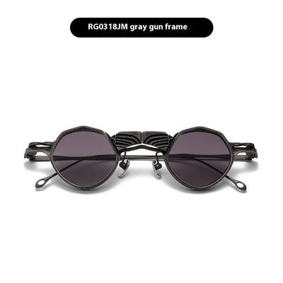 Gafas de Sol Redondas Retro Doble Capa - Diseño Único y Divertido - Image 10