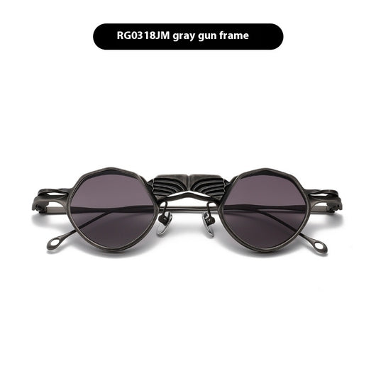 Gafas de Sol Redondas Retro Doble Capa - Diseño Único y Divertido - Image 10