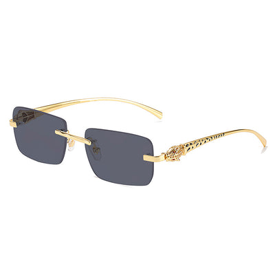 Gafas de Sol Cuadradas sin Marco para Hombre y Mujer - Image 3