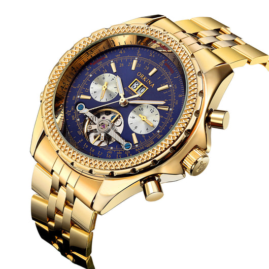 Reloj Automático Tourbillon para Hombre con Esfera Grande y Múltiples Funciones - Image 5
