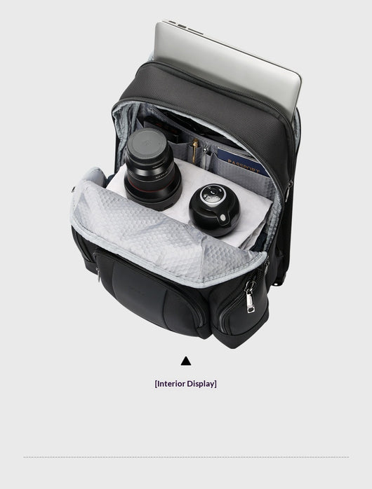 Mochila Ejecutiva Multifuncional para Hombre con Descarga de Peso - Image 15