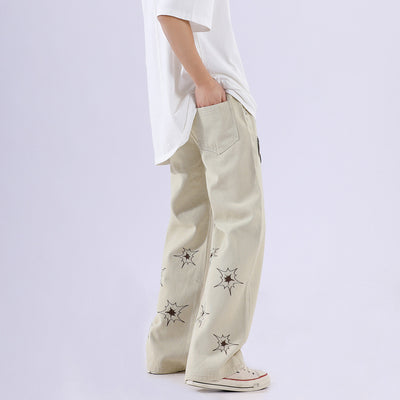 Pantalones Hip Hop Retro Americano Negro - Image 20