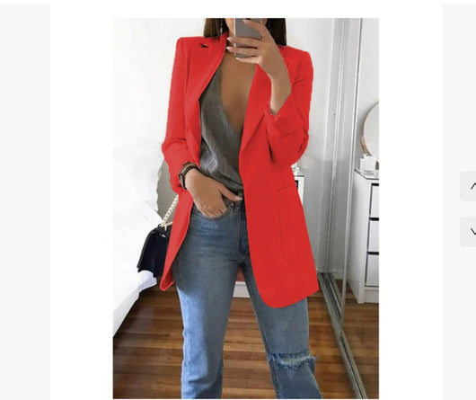 Blazer Cardigan Slim Temperamento Elegante - Image 10