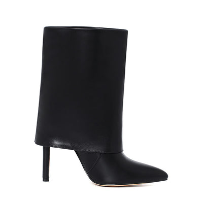 Botas de Cuero Genuino con Diseño Minimalista para Mujer - Image 7