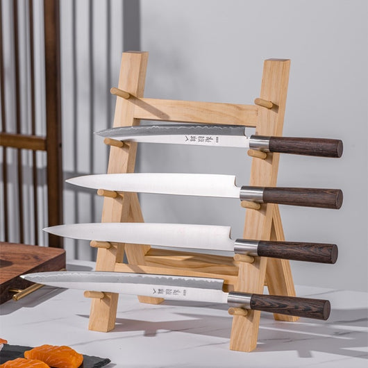 Soporte para Cuchillos de Madera Sapele - Organizador de Cocina Premium - Image 3