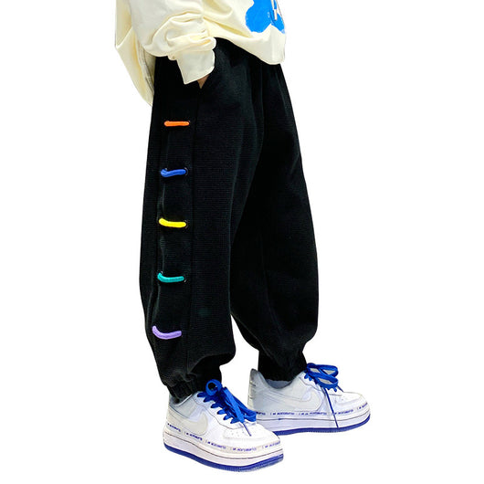 Pantalones Casuales Anchos de Terciopelo para Niños - Diseño Moderno y Cómodo - Image 4