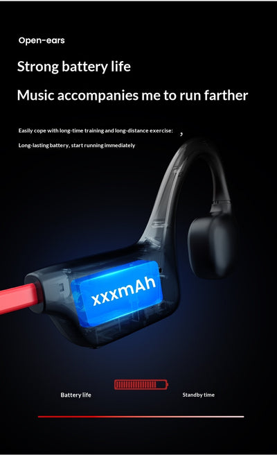 Auriculares Deportivos Inalámbricos con Cancelación de Ruido y Conducción Ósea - Image 19