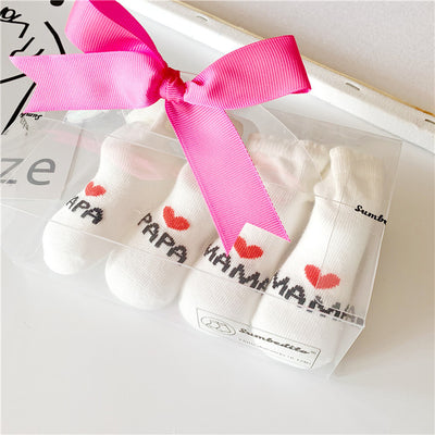 Calcetines Arcoíris para Bebé - Amor a Papá y Mamá - Image 9