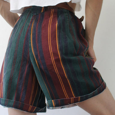 Shorts Deportivos Talla Grande Cintura Alta Pierna Ancha Verano - Image 16