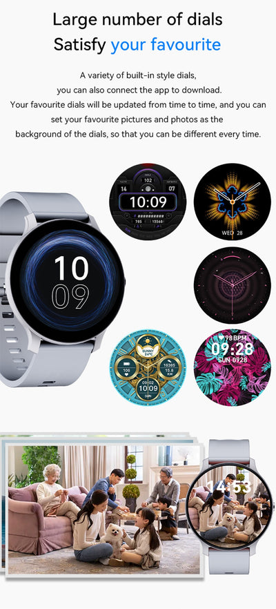Reloj Inteligente Deportivo con Monitor de Presión y Oxígeno - Image 16