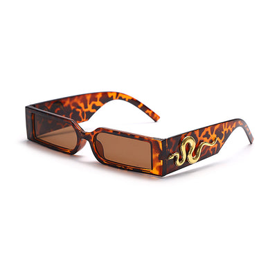 Gafas de Sol Hip-hop con Montura Pequeña y Cristales Diamantados para Hombre y Mujer - Image 4