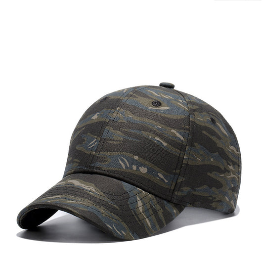 Gorra de Camuflaje Monocromático en Algodón para Hombre - Image 8