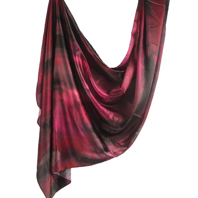 Pañuelo de Seda Estampado Mármol Étnico Premium - Image 10