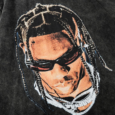 Camiseta Estampada de Manga Corta para Hombre - Image 4