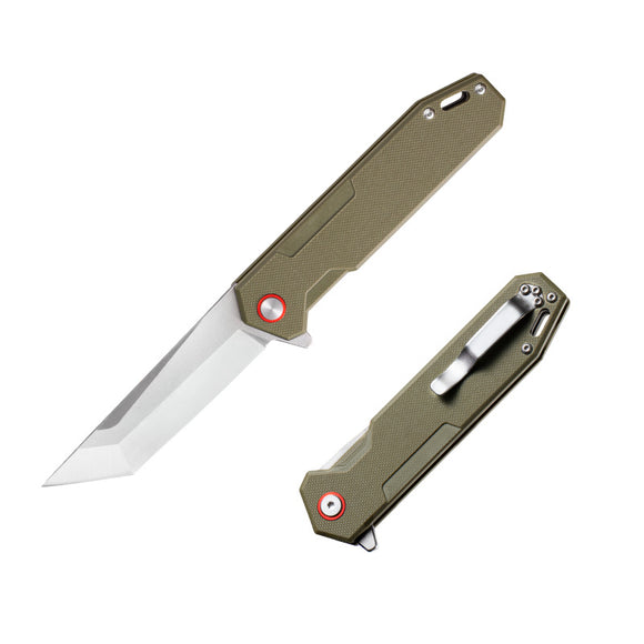 Cuchillo Plegable de Fibra de Carbono - Supervivencia y Defensa Personal