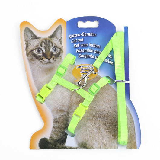 Arnés de Tela para Gato con Correa de Tracción - Image 5