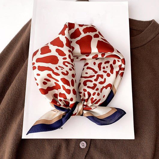Pañuelo de Seda para Mujer - Accesorio de Moda Versátil - Image 24