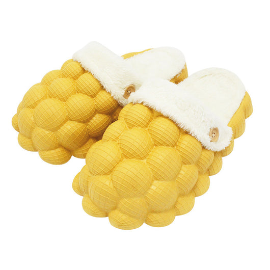 Pantuflas de Algodón Lychee Bubble - Comodidad Trendy - Image 5