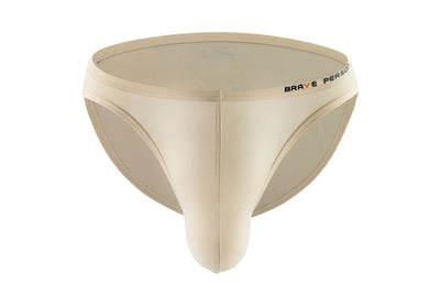 Calzoncillos de Seda de Hielo para Hombre Cintura Baja Color Sólido - Image 12