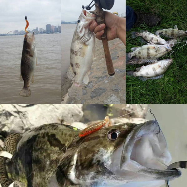 Anzuelo Plomado Cabeza de Mandarina para Pesca General