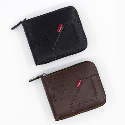Billetera Hombre Tri-fold Capacidad Grande con Cadena y Múltiples Compartimentos - Image 6