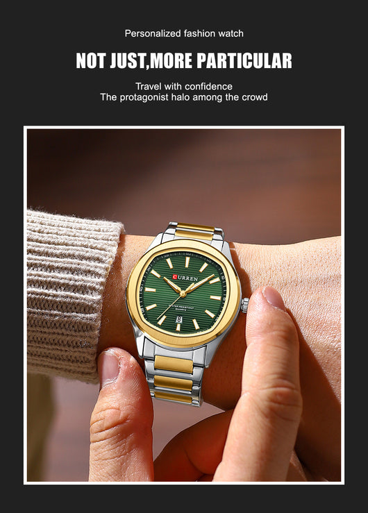 Reloj de Pulsera Impermeable con Calendario para Hombre - Image 15