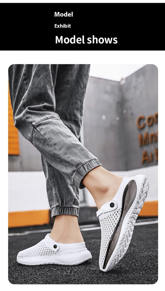 Sandalias Deportivas Tipo Mocasín para Hombre - Zapatos de Playa Transpirables sin Deslizamiento - Image 13