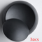 Black 3-Piece Warm Light