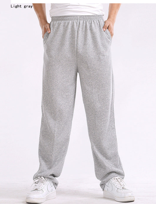 Pantalones Casuales Hombre Cintura Elástica Algodón Ligero Verano - Image 9