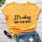 Playera Casual Está Bien No Ser Perfecto