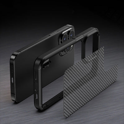 Funda Protectora de Fibra de Carbono Antiimpacto para Celular - Image 4
