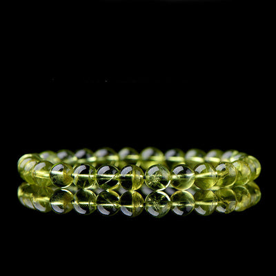 Pulsera de Cristal Peridoto Verde Hielo para Mujer - Image 13
