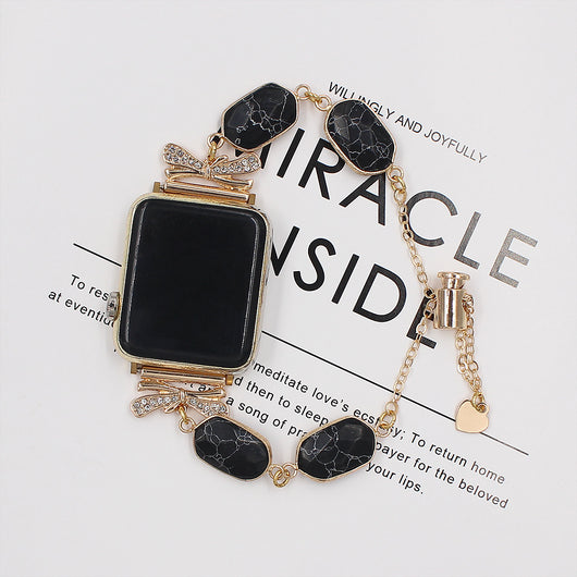 Reloj de Diseño Original con Correa de Piedra y Aleación - Image 6
