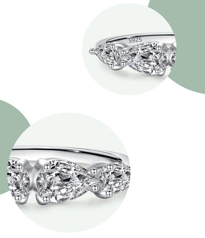 Anillo Colgante de Plata 925 Elegancia Luxuosa - Image 10