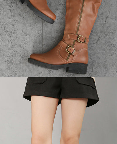 Botas Dr Martens Talla Grande con Cierre Lateral y Suela Gruesa para Mujer - Image 11